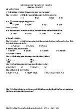 Đề cương ôn tập kiểm tra học kì I lớp 5 - Năm học 2016-2017